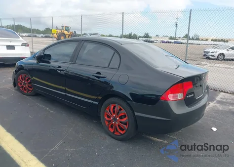 2008 Honda Civic Lx из США, поврежденный, VIN 1HGFA16518L045461